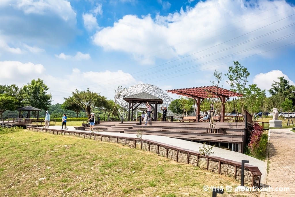 虎頭山環保公園．桃園夜景景點（俯瞰桃園市景，即時影像在家也能看，市區車程僅10分鐘）