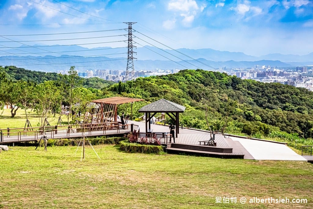 虎頭山環保公園．桃園夜景景點（俯瞰桃園市景，即時影像在家也能看，市區車程僅10分鐘）