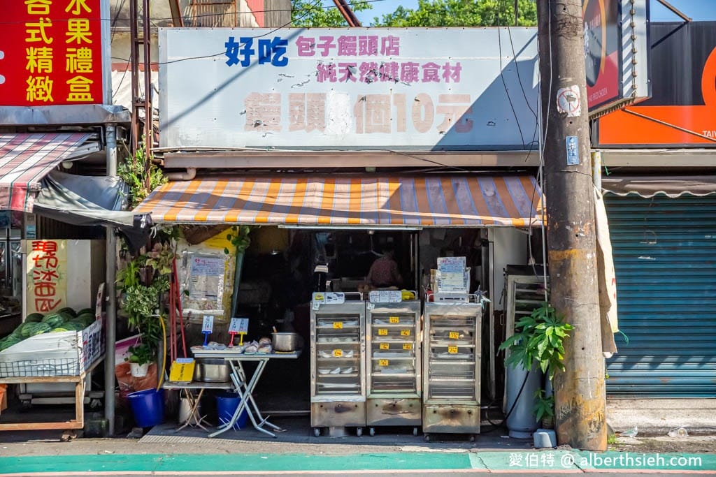 好吃包子饅頭店｜桃園龍岡忠貞市場早餐美食推薦，蔥餅肉包都推