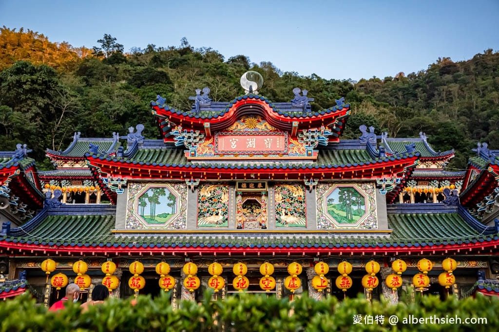 寶湖宮天地堂地母廟｜南投埔里景點，青瓦朱簷台版青瓦台