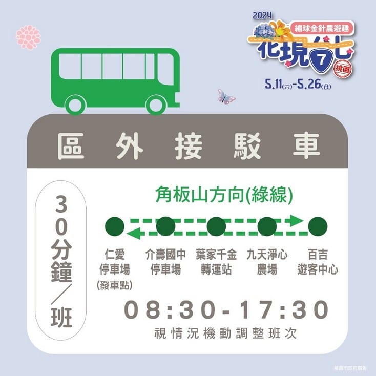 2024花現台七-繡球金針農遊趣（大溪金針花，復興繡球花拍起來）