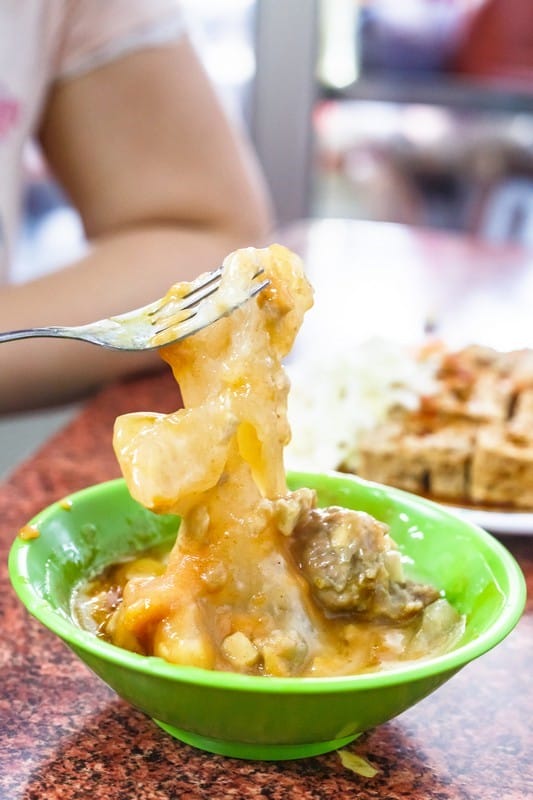 長林肉圓．台中后里美食（臭豆腐外脆內嫩，肉圓甜米漿味道讚）