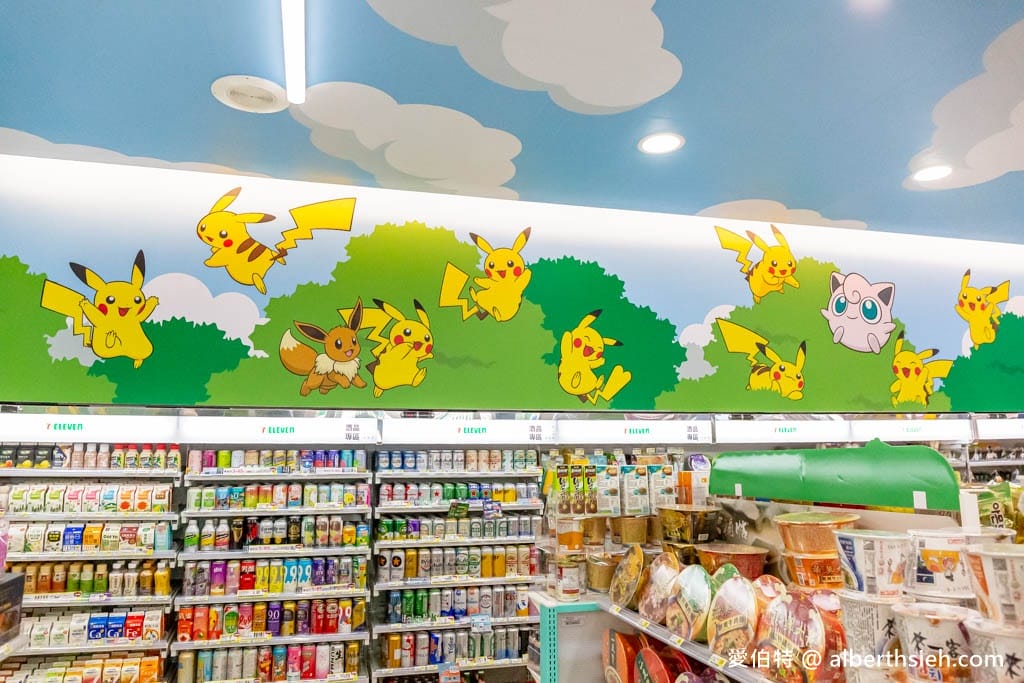 7-11主題門市．7-ELEVEN重惠門市-高雄寶可夢朱紫主題店（集換式卡牌遊戲對戰區、加傲樂機）