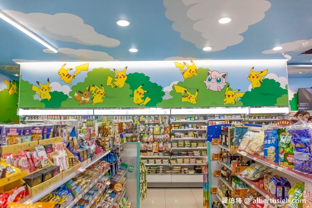 7-11主題門市．7-ELEVEN重惠門市-高雄寶可夢朱紫主題店（集換式卡牌遊戲對戰區、加傲樂機）