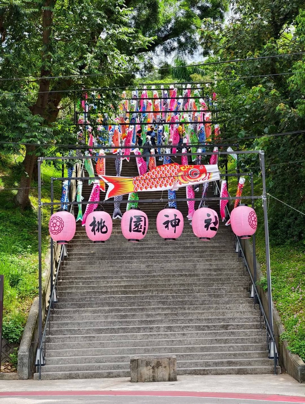 桃園忠烈祠暨神社文化園區｜全台僅存最完整的日式神社，參道鳥居 @愛伯特