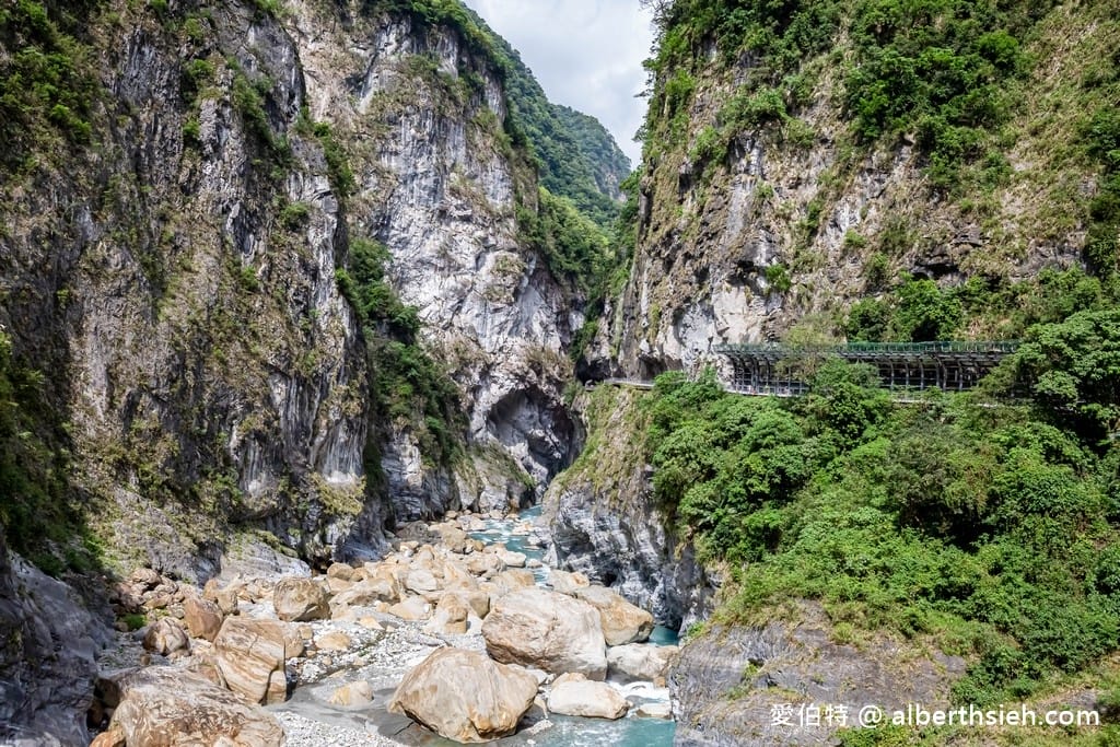 花蓮太魯閣燕子口步道（峽谷中的台灣、酋長岩、絕壁愛心以及金剛秘境）