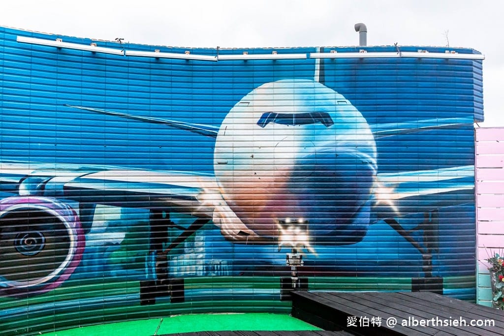 桃園大園101景觀餐廳（全亞洲賞機高度最高的看飛機餐廳）