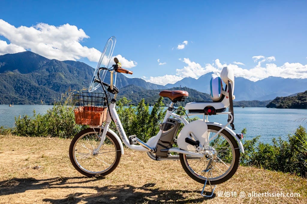 日月潭腳踏車租借推薦．OPENBIKE自行車出租站（親子電輔車騎車賞景，上坡輕鬆免流汗）