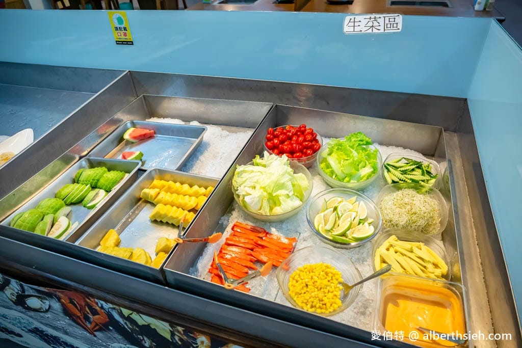 林口海世界複合式碳烤店｜新北海鮮吃到飽，菜單價格，魚肉熟食