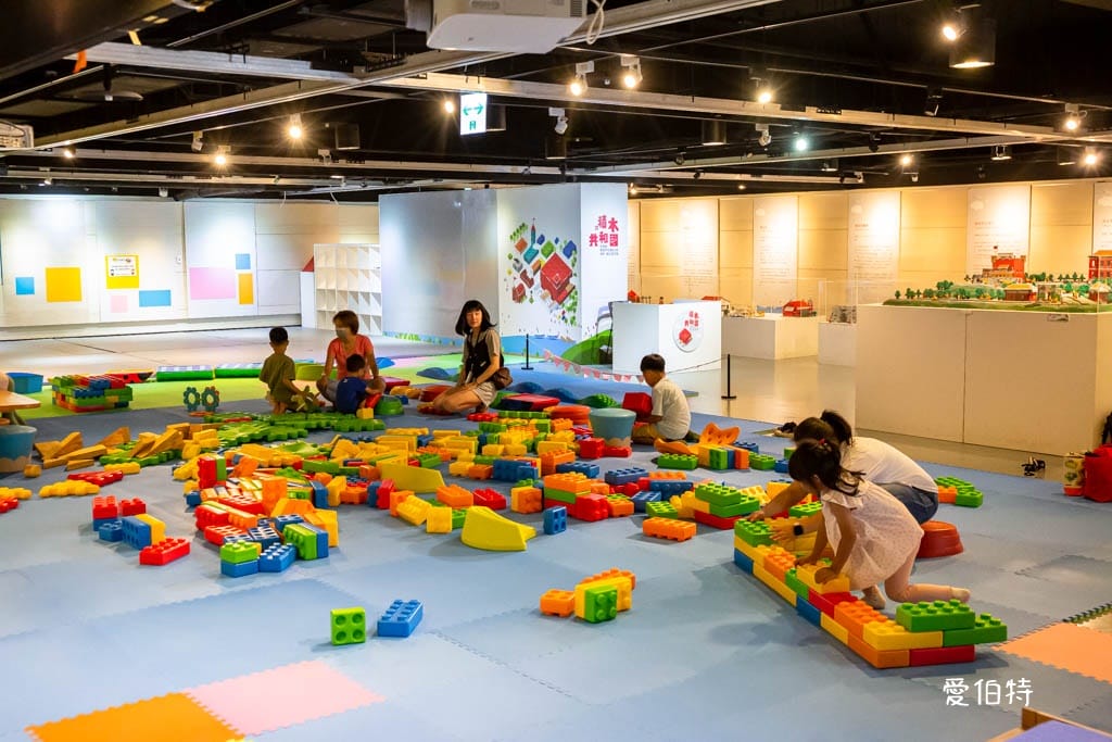 淡水古蹟博物館：積木共和國，漁人碼頭親子免費室內景點