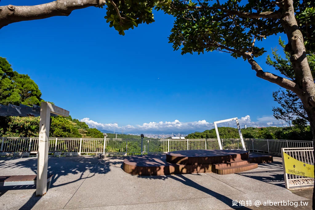林口仁愛路觀景台（免爬山搭公車就可到，遠眺大台北盆地美景） @愛伯特