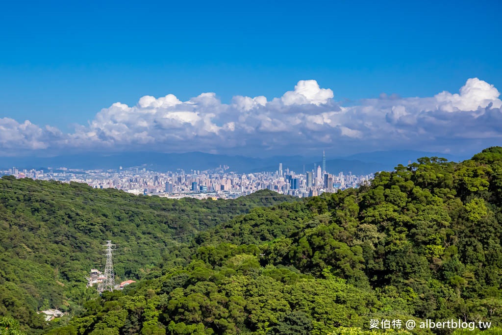 林口仁愛路觀景台(免爬山搭公車就可到,遠眺大台北盆地美景) @愛伯特