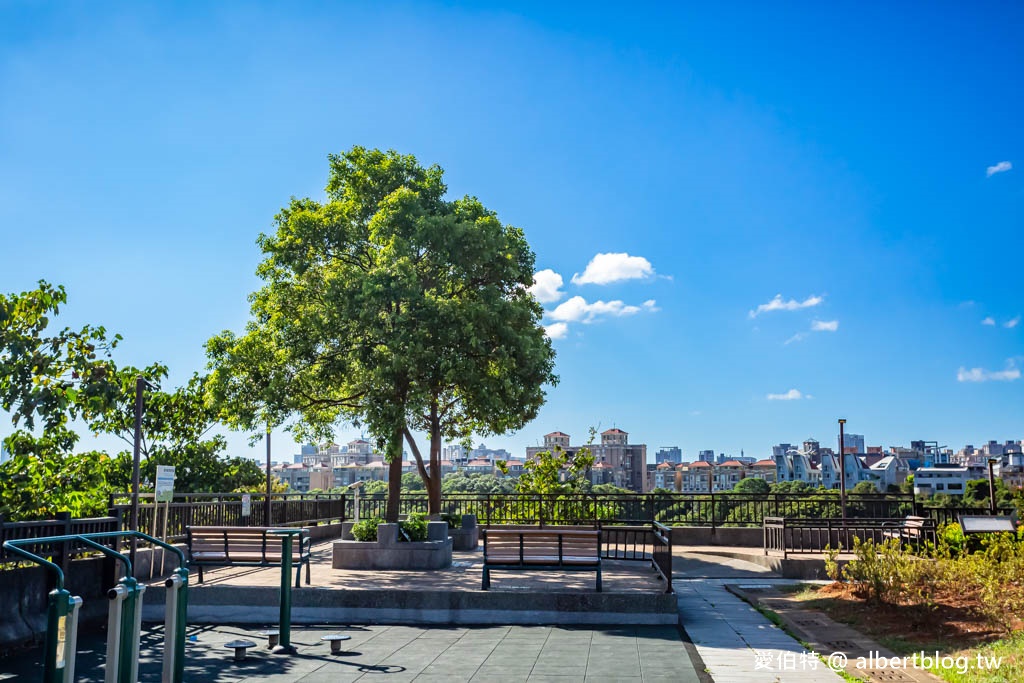 林口新寮景觀步道（秘境觀景台鳥瞰中山高五楊高架） @愛伯特