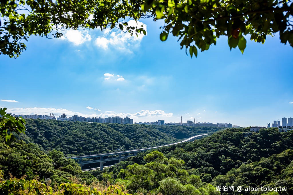 林口新寮景觀步道（秘境觀景台鳥瞰中山高五楊高架） @愛伯特