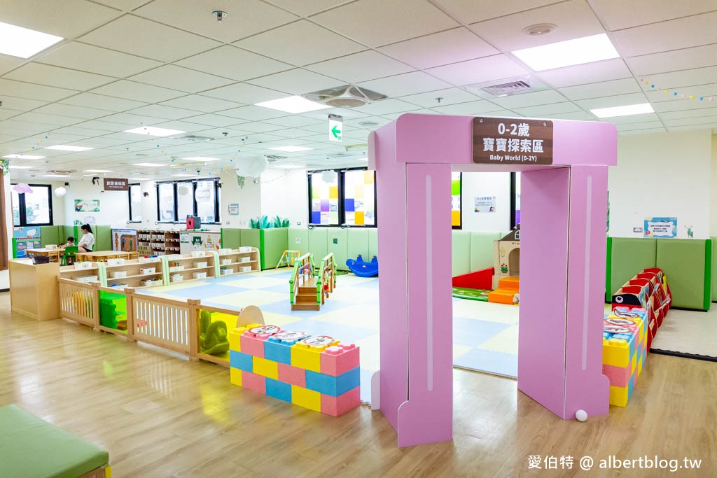 中壢龍福親子館|桃園免費親子景點,龍岡忠貞市場旁 @愛伯特