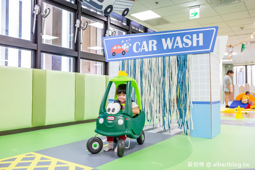 中壢龍福親子館|桃園免費親子景點,龍岡忠貞市場旁 @愛伯特