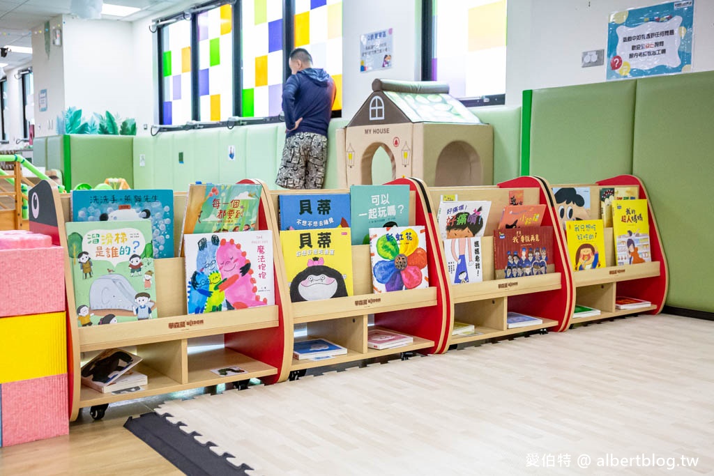 中壢龍福親子館|桃園免費親子景點,龍岡忠貞市場旁 @愛伯特