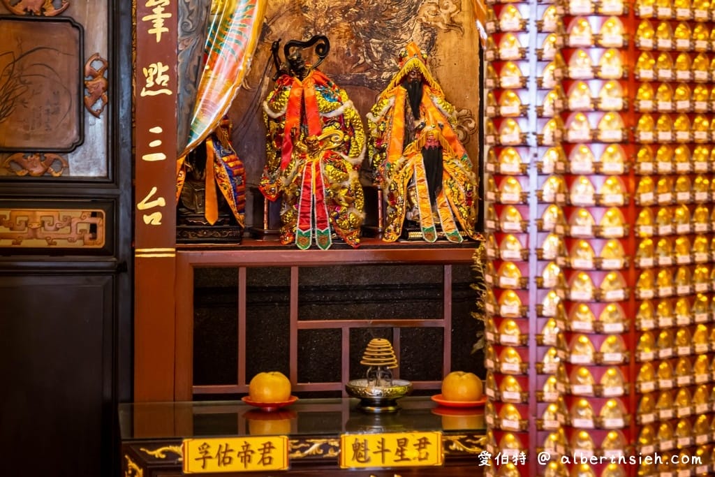 新竹關聖帝君廟宇｜新竹關帝廟，從祀岳飛都是忠義代表人物，國家三級古蹟