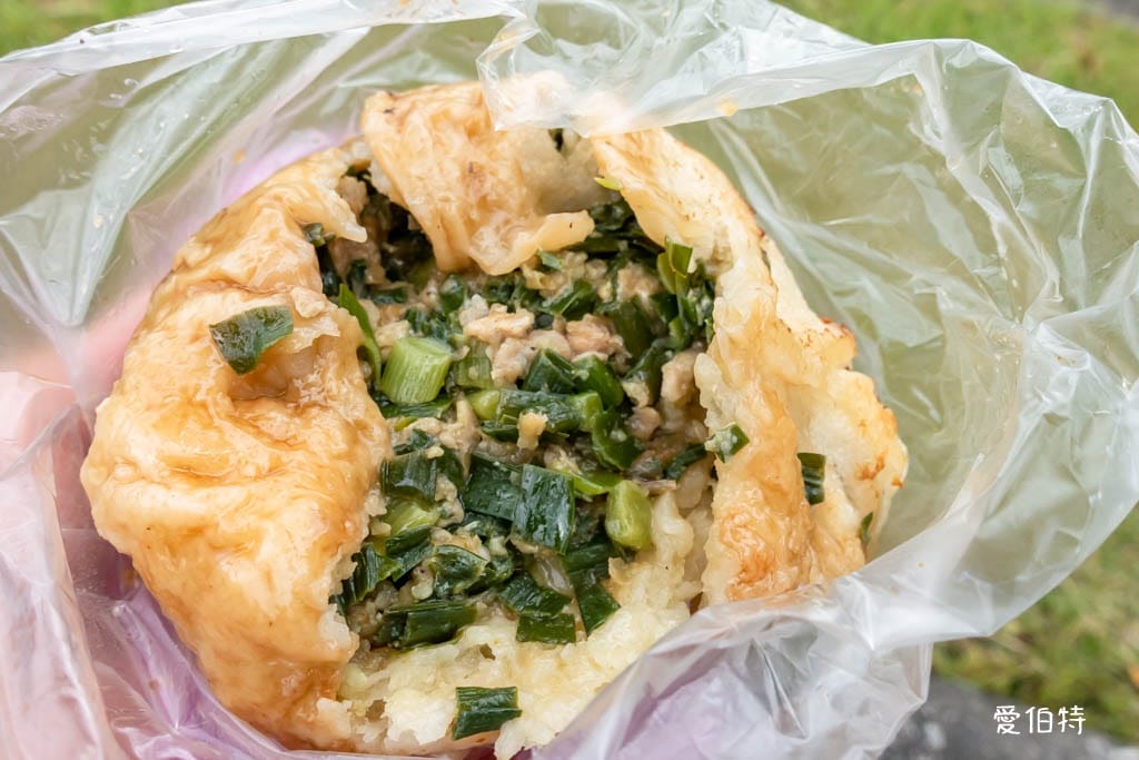 龜山早餐推薦｜素食香菇麵線煎包，韭菜水煎包味道不錯便宜好吃