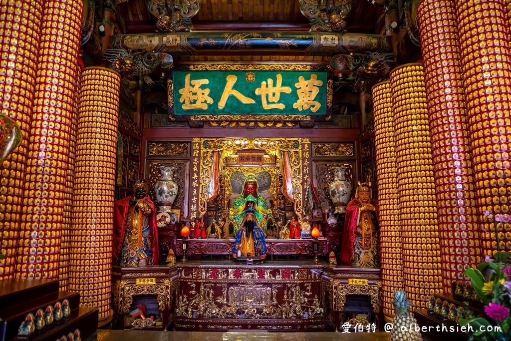新竹關聖帝君廟宇｜新竹關帝廟，從祀岳飛都是忠義代表人物，國家三級古蹟