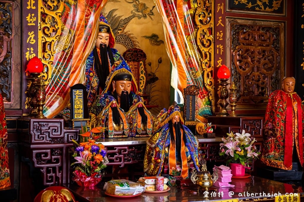 新竹關聖帝君廟宇｜新竹關帝廟，從祀岳飛都是忠義代表人物，國家三級古蹟