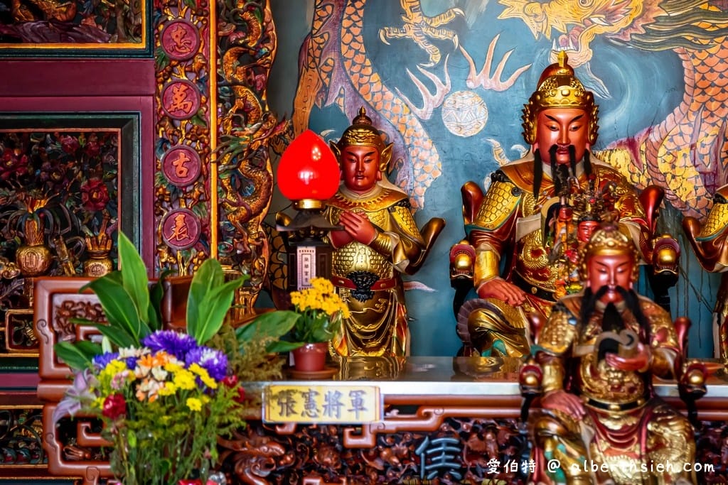 新竹關聖帝君廟宇｜新竹關帝廟，從祀岳飛都是忠義代表人物，國家三級古蹟