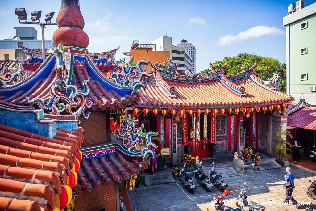 新竹關聖帝君廟宇｜新竹關帝廟，從祀岳飛都是忠義代表人物，國家三級古蹟