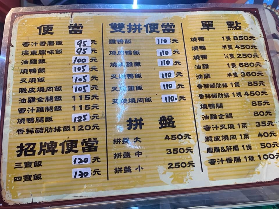 桃園八德關記燒臘｜部桃醫院天橋下超人氣燒臘便當 @愛伯特