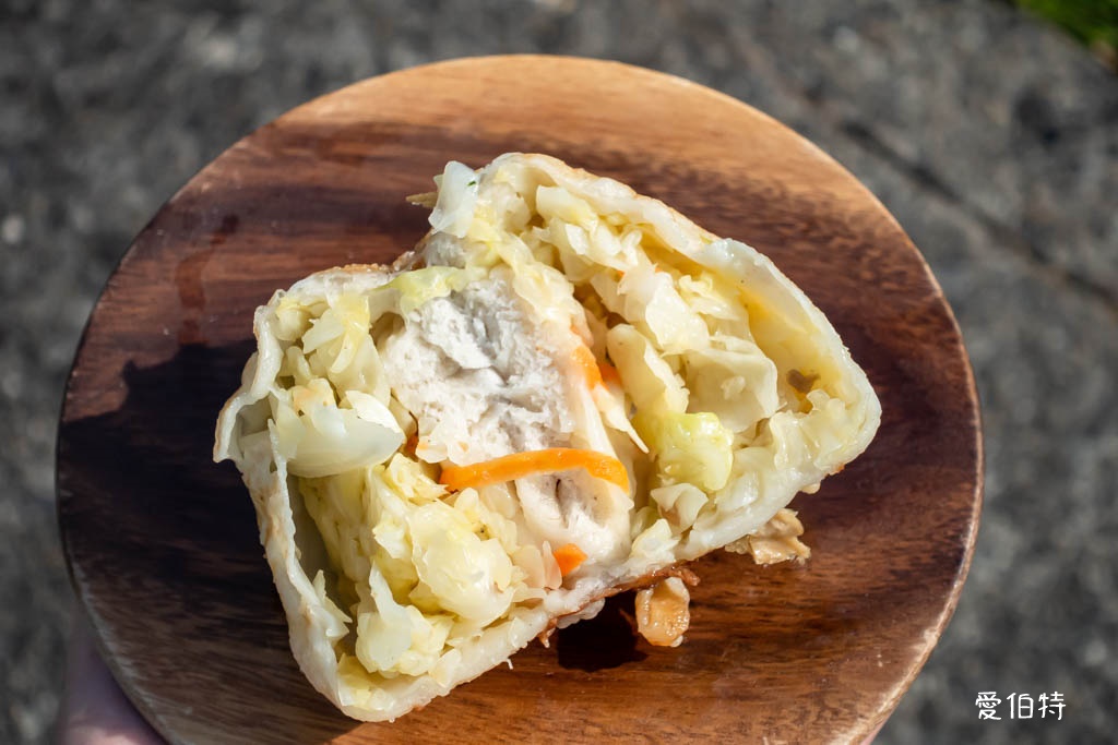 龜山早餐推薦｜素食香菇麵線煎包，韭菜水煎包味道不錯便宜好吃 @愛伯特