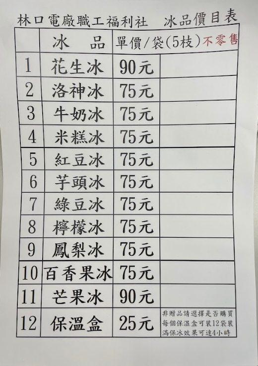 台電林口電廠冰棒，枝仔冰必買每支只要15元，竹林山觀音寺旁 @愛伯特