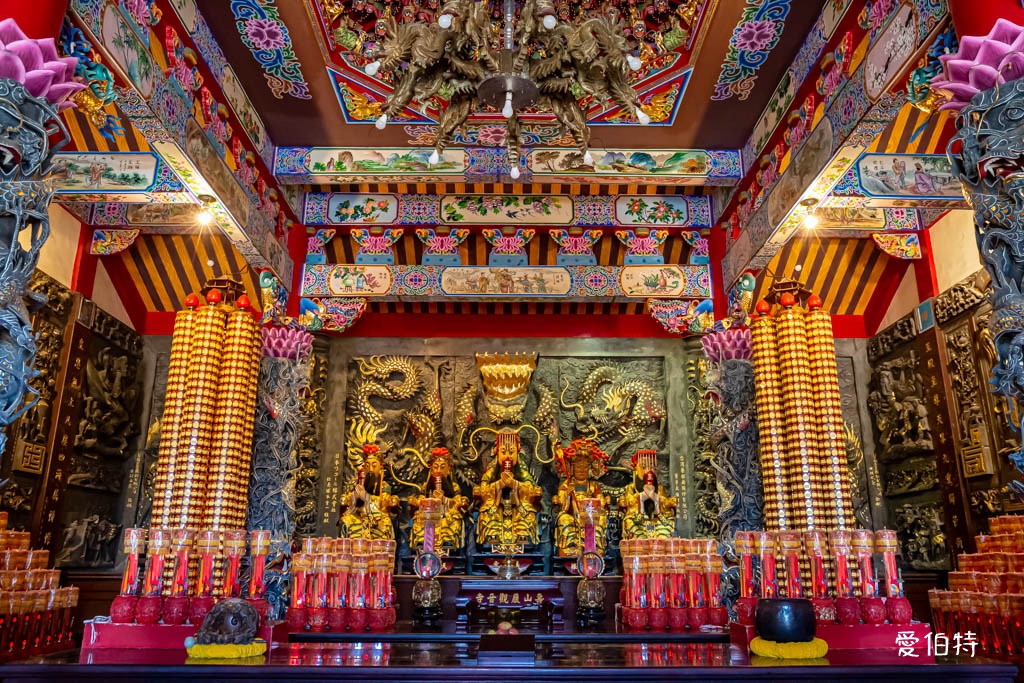 龜山壽山巖觀音寺拜什麼?桃園最古老百年古剎、主祀神明、花季 @愛伯特