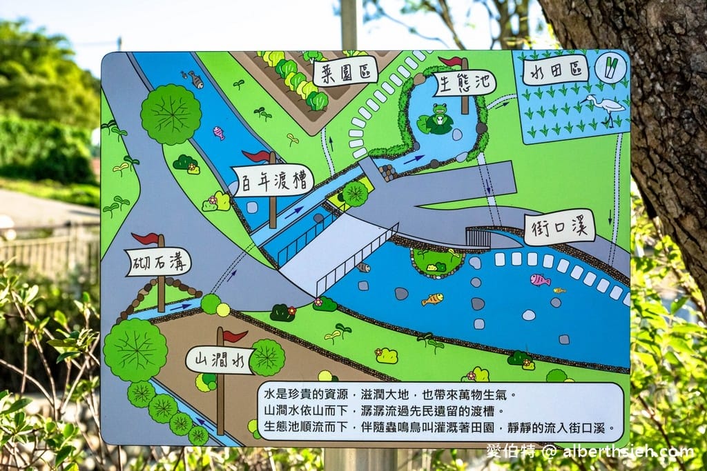 桃園大溪街口溪生態步道｜水岸綠廊休閒運動散步生態教育的好場所