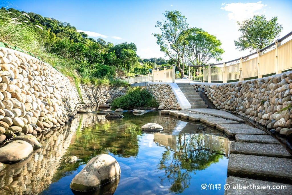 桃園大溪街口溪生態步道｜水岸綠廊休閒運動散步生態教育的好場所