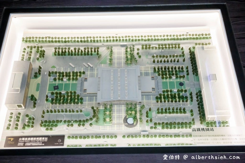 桃園親子室內景點｜台灣高鐵探索館，免費預約，1:1車頭模型