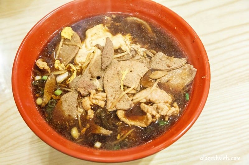 忠貞誠米干｜中壢龍岡忠貞市場排隊美食，涼麵也好吃