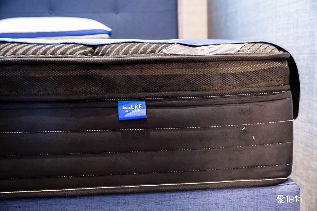 桃園床墊推薦｜床在這裡床墊專賣店桃園門市（獨立筒支撐+乳膠舒適層） @愛伯特