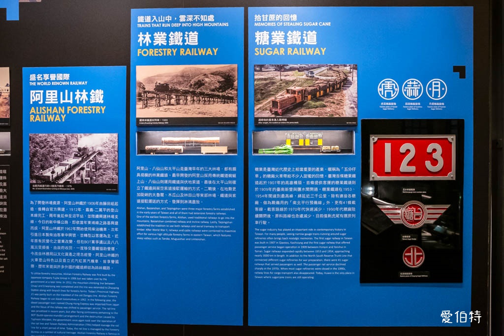 國立臺灣博物館鐵道部園區｜台北車站親子景點，鐵道迷必去 @愛伯特