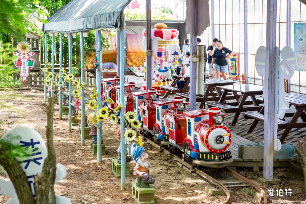 桃園親子景點推薦｜向陽農場，門票全額折抵，向日葵花海烤肉餵動物 @愛伯特