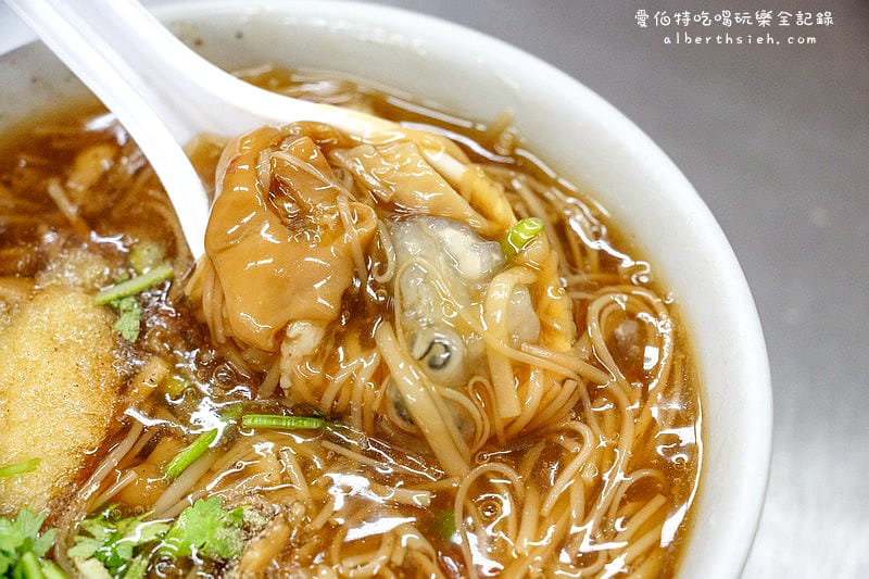 桃園大廟口美濃粄條蚵仔麵線｜板條口感滑順Q彈好吃