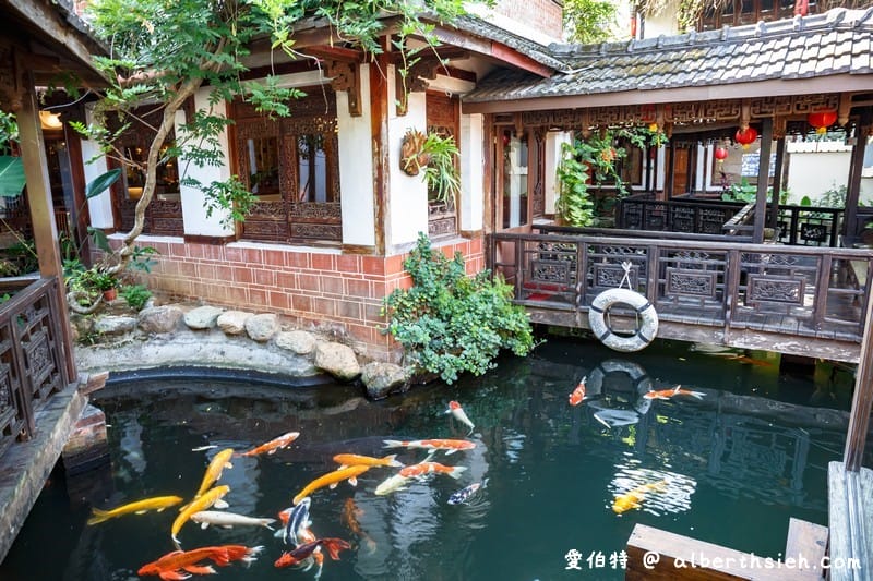 友竹居茶藝館｜中壢央大聚餐美食，古色古香的中式庭園造景