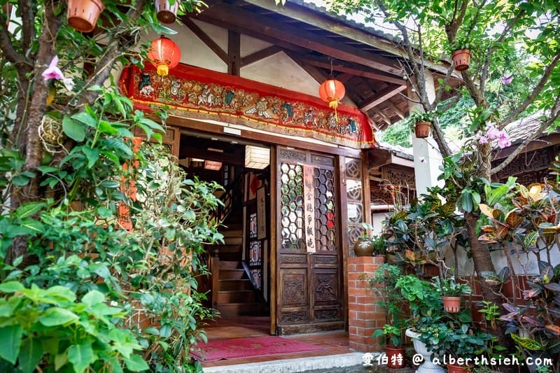 友竹居茶藝館｜中壢央大聚餐美食，古色古香的中式庭園造景