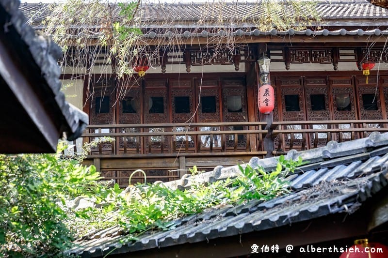 友竹居茶藝館｜中壢央大聚餐美食，古色古香的中式庭園造景