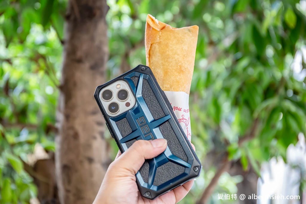 后里Kiss Me春米點心（18公分炸春捲，料多的棺材板，捲餅份量夠也好吃）