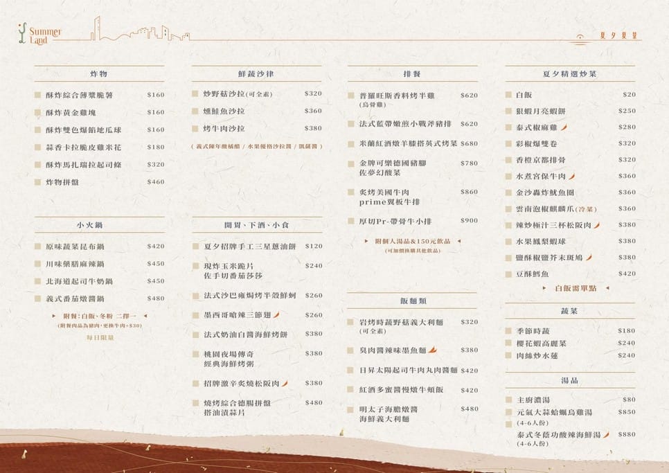 夏夕夏景（龍潭乳姑山無遮蔽視野絕佳的景觀餐廳）