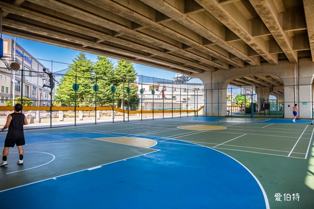 新屋頭洲魅力公園｜滑索&times;溜滑梯&times;挖沙&times;鞦韆台66線橋下公園 @愛伯特