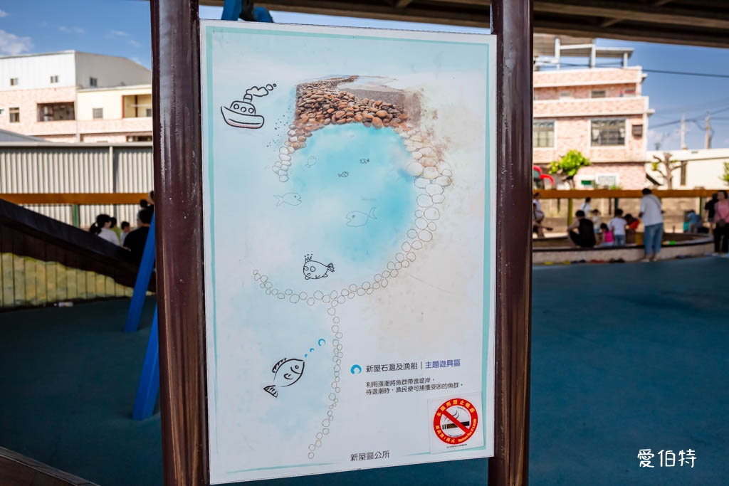 新屋頭洲魅力公園|滑索×溜滑梯×挖沙×鞦韆台66線橋下公園 @愛伯特