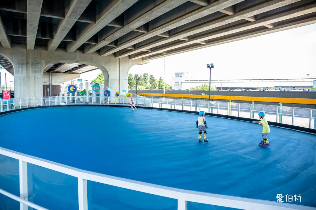 新屋頭洲魅力公園|滑索×溜滑梯×挖沙×鞦韆台66線橋下公園 @愛伯特