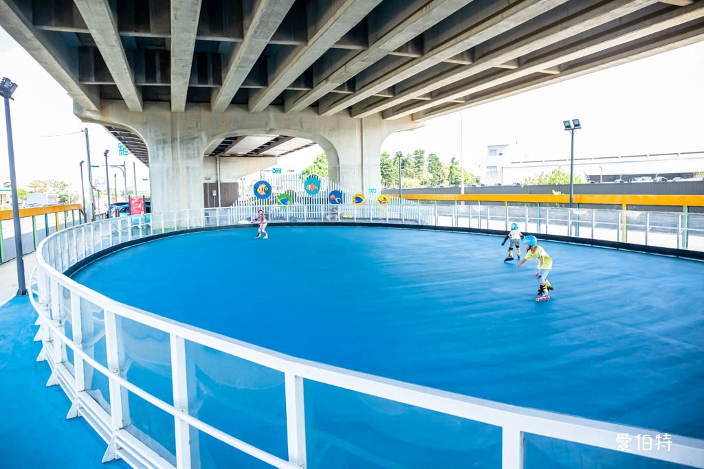 新屋頭洲魅力公園｜滑索&times;溜滑梯&times;挖沙&times;鞦韆台66線橋下公園 @愛伯特