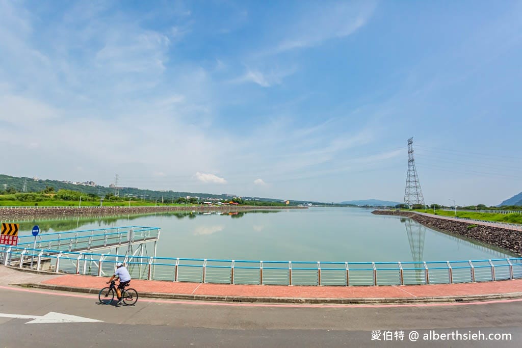 大溪中庄調整池（桃園備用水庫，景色優美運動休閒好去處）