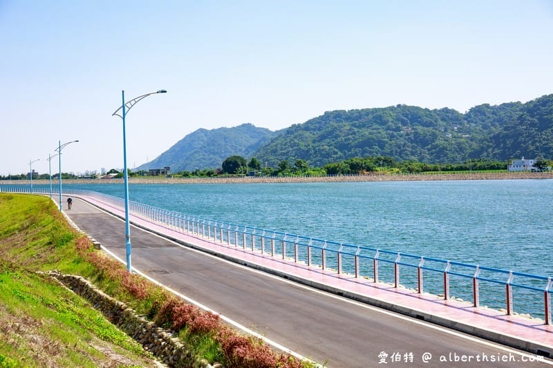 大溪中庄調整池（桃園備用水庫，景色優美運動休閒好去處）
